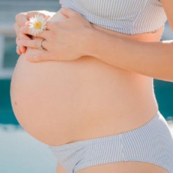 Kindred Bravely | Low Rise Maternity & Postpartum Bikini Bottom - Picture 1 of 3